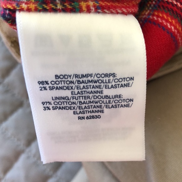 🆕 Land’s End Flannel Lined Tan Khakis - Picture 9 of 10